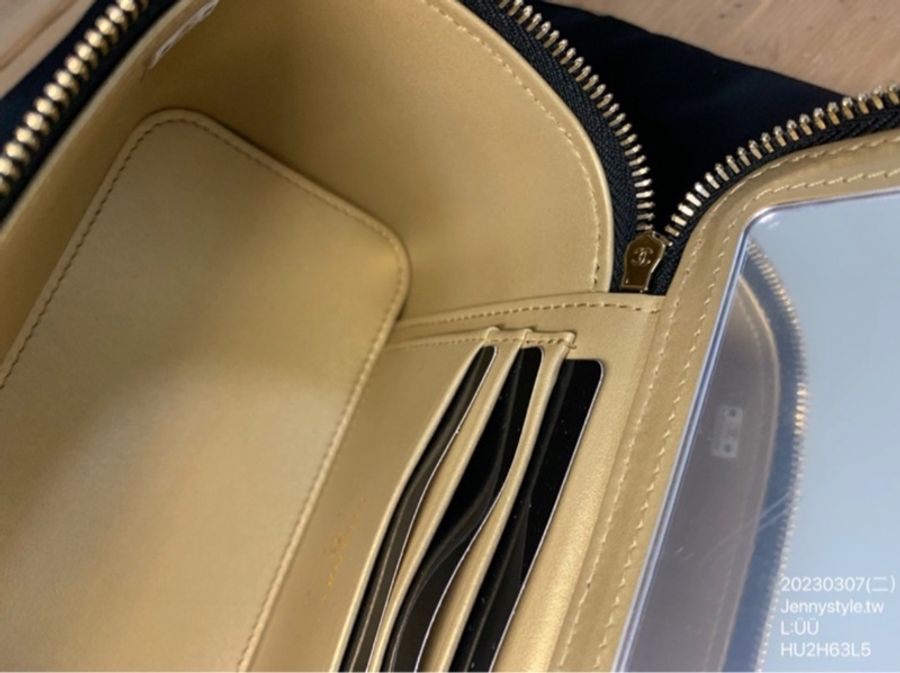 (已驗過)chanel小羊皮金球長盒子-閒置-15