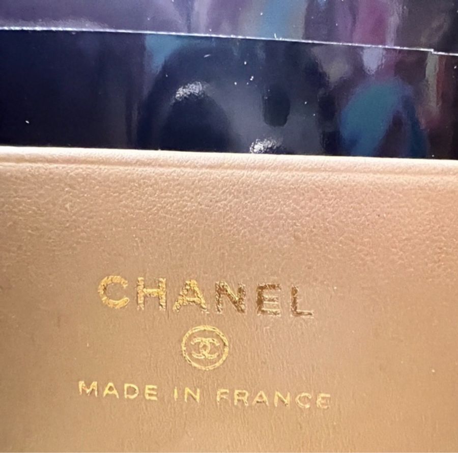 (已驗過)chanel小羊皮金球長盒子-閒置-17