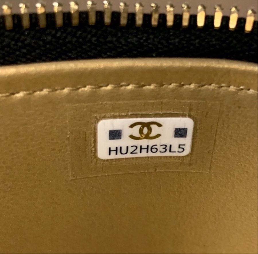 (已驗過)chanel小羊皮金球長盒子-閒置-52