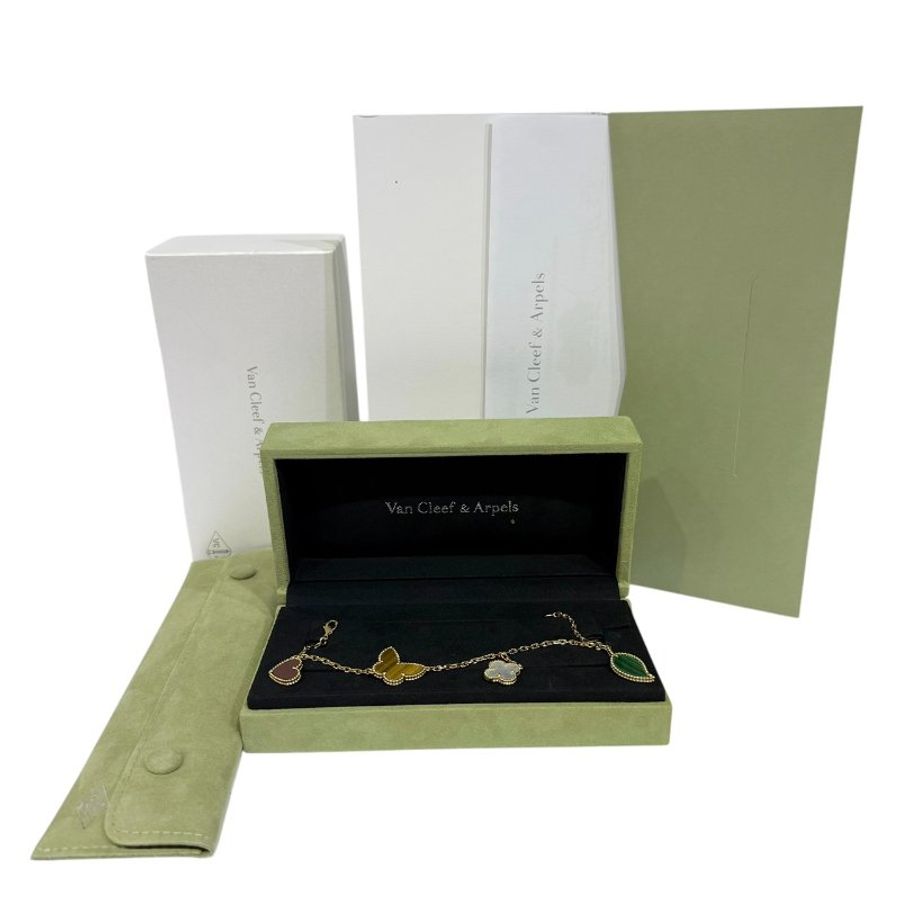 【美收精品】Van Cleef & Arpels 四色手鍊 2-250-6