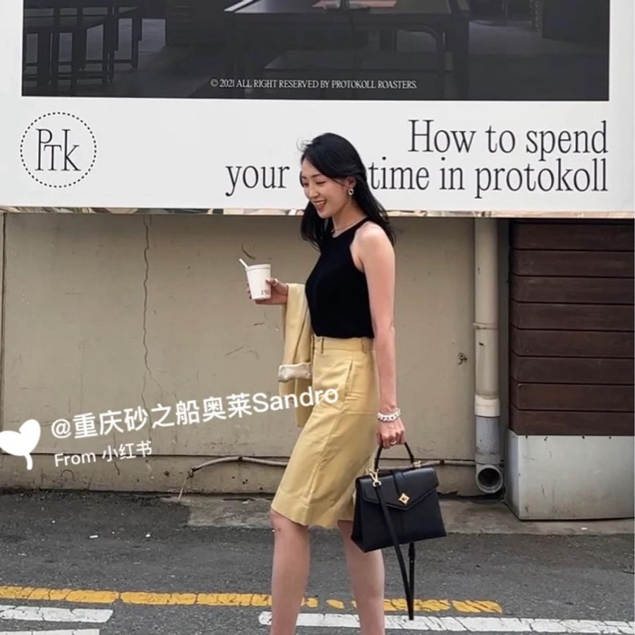 LV rose des vents 風中玫瑰 全皮 黑金 手提包 斜背包 肩背包 側背包 公文包 公事包-18