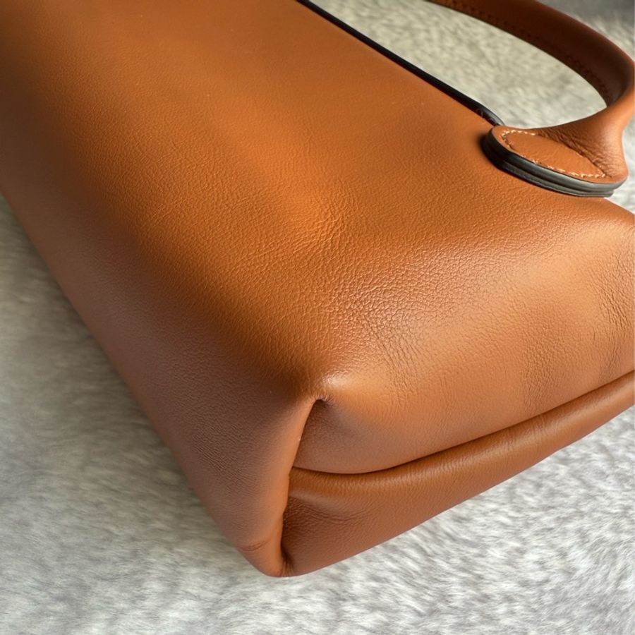 LONGCHAMP Le Pliage Xtra XS 小牛皮迷你二用包(白蘭)-5
