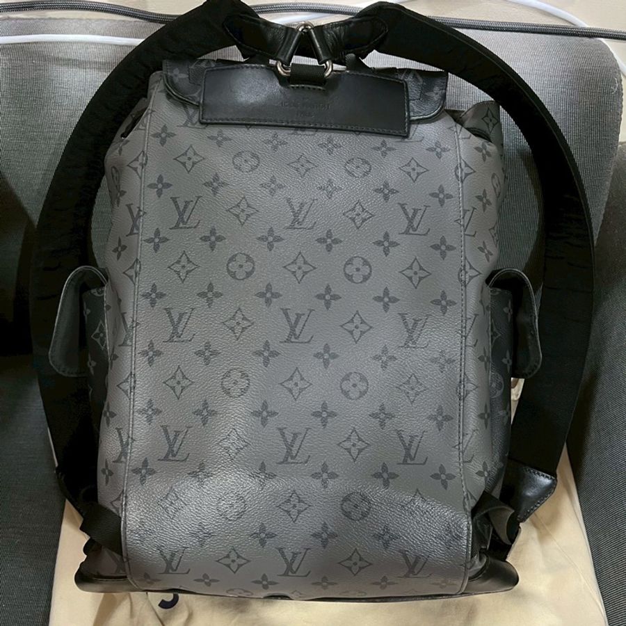 Louis Vuitton LV Christopher 黑武士 後背包 MM-2