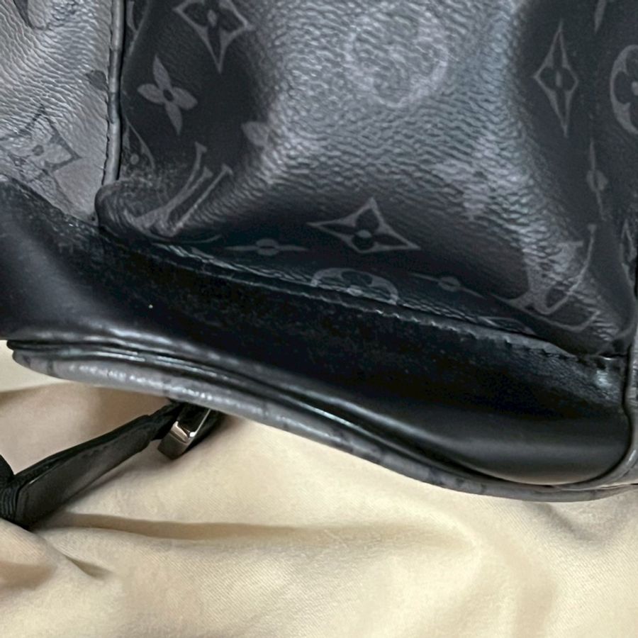 Louis Vuitton LV Christopher 黑武士 後背包 MM-25