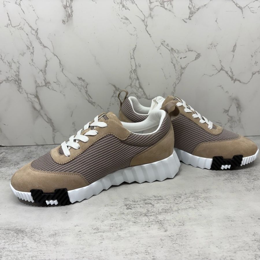 🧋Hermès|Bouncing運動鞋奶茶米色👟-5