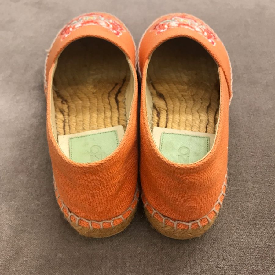 KENZO ESPADRILLES 2ES180 淡橙色-6