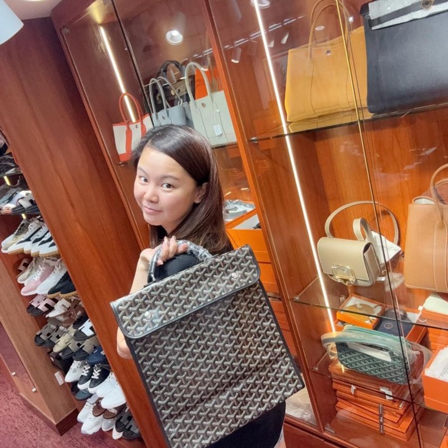 ✨持有香港正品正貨標籤(只做全新) ✨ Goyard SAINT LEGER BACKPACK 黑色背包-1