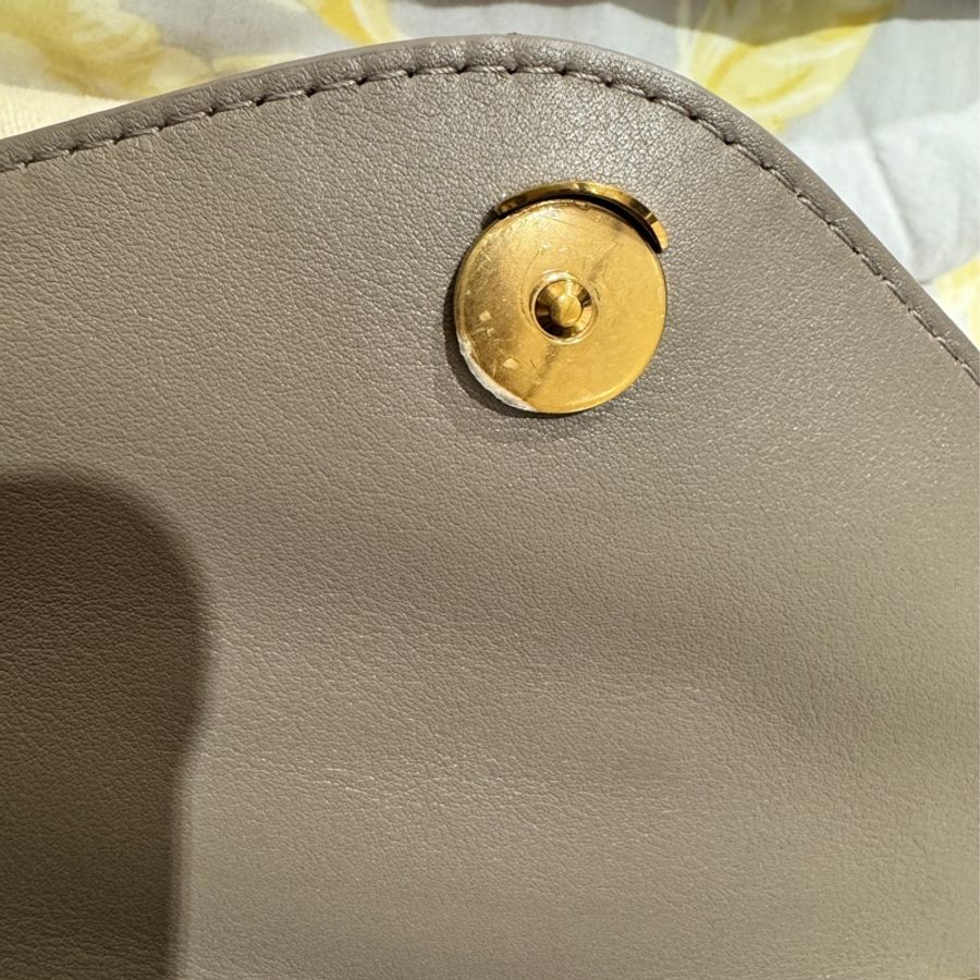 LOUIS VUITTON NEW WAVE PM 鏈帶手袋奶茶咖色-22