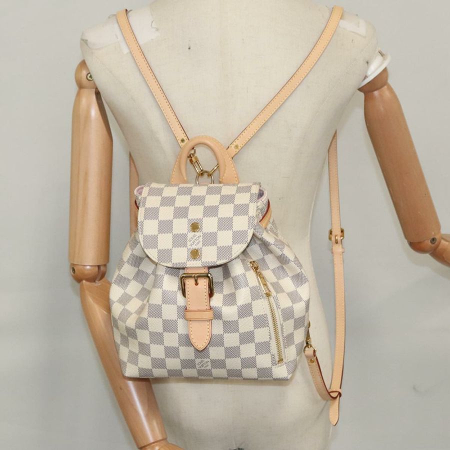 【日本直送】路易威登 Damier Azur Speron BB 單肩包 N44026 LV Auth 97791A-38
