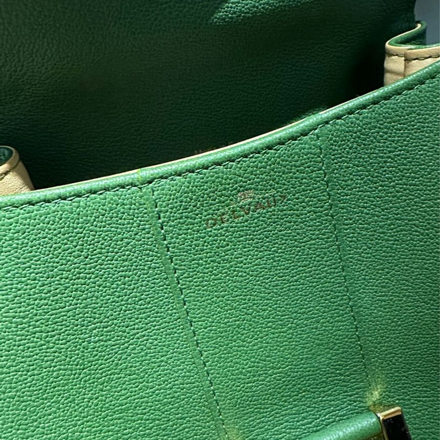 DELVAUX 小牛皮手提包-7