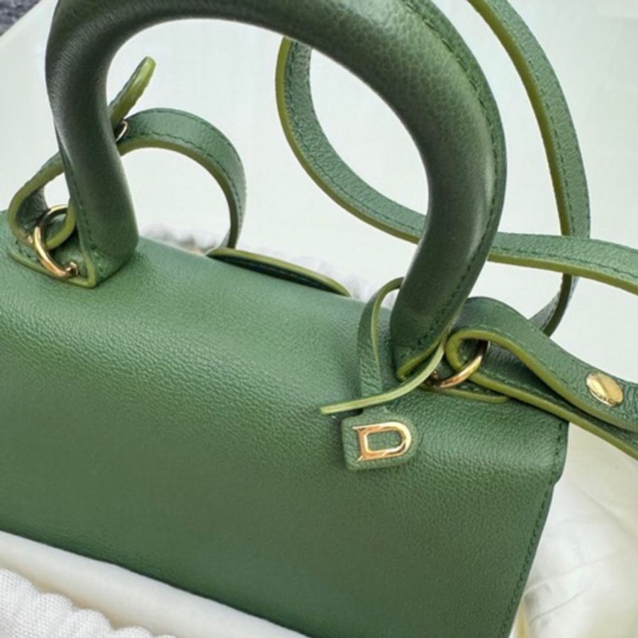 DELVAUX 小牛皮手提包-9