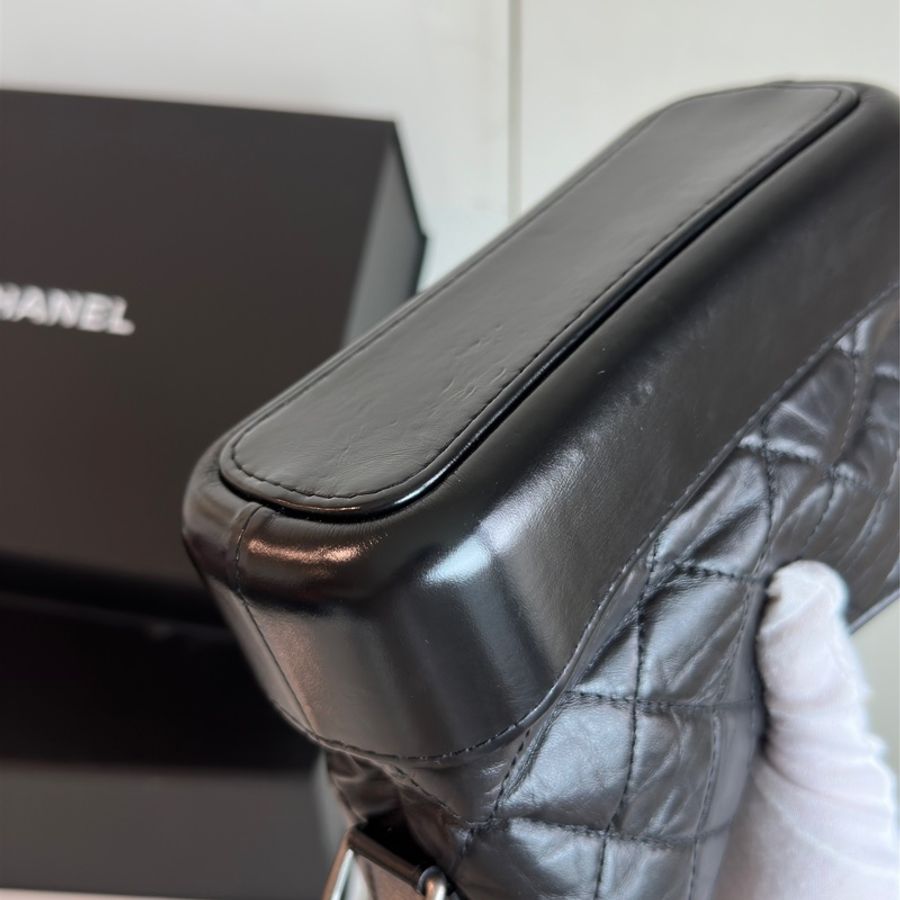 Chanel Gabrielle黑金手柄流浪包 29開🈶保卡 已絕版收藏品🔥送禮自用兩相宜-24