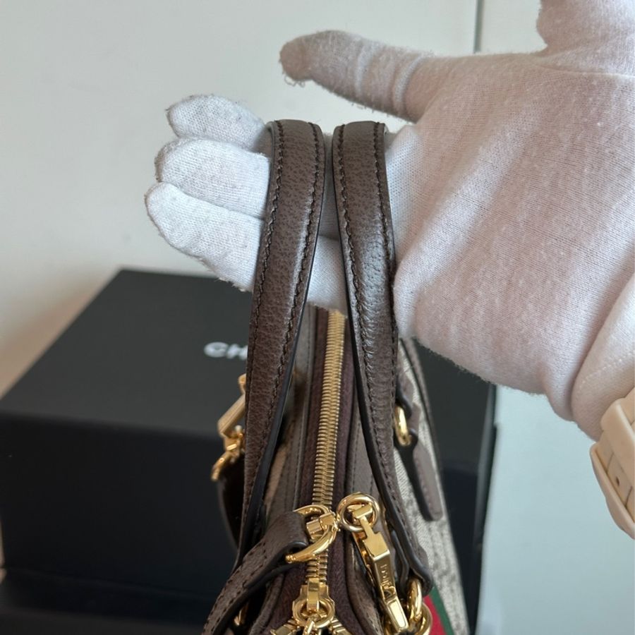 🈶購證 🉑斜背 #全網最低 #櫃上8️⃣入手 古馳老花斜挎小托特-17