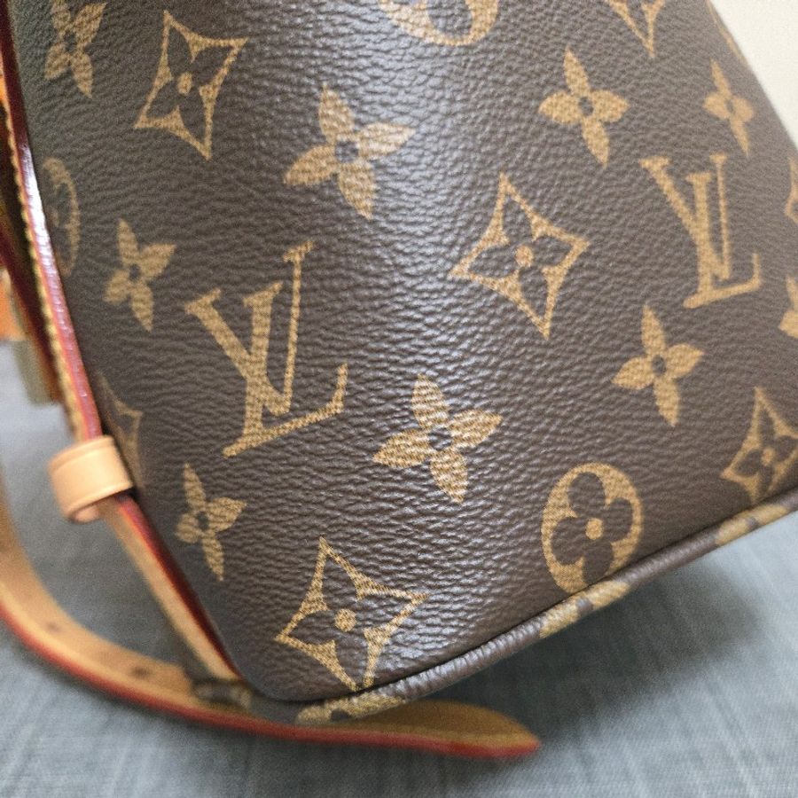 LV M12925 新款 all in BB 老花 原花 肩背包 斜背包 手提包 腋下包-12