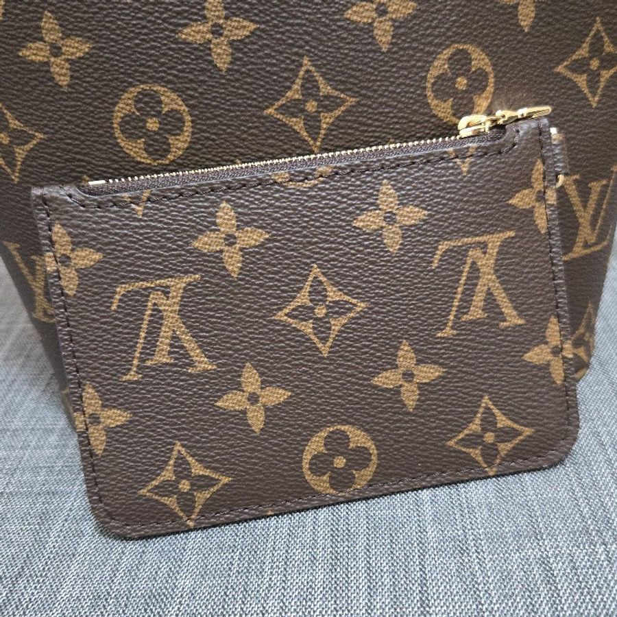 LV M12925 新款 all in BB 老花 原花 肩背包 斜背包 手提包 腋下包-24