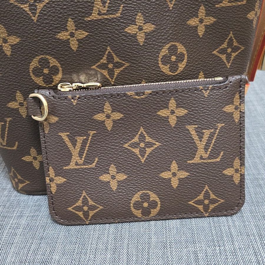LV M12925 新款 all in BB 老花 原花 肩背包 斜背包 手提包 腋下包-25