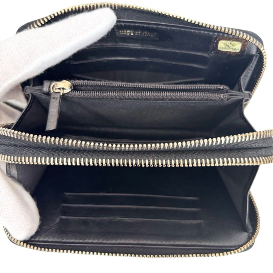 Chanel 小羊皮短夾錢包｜黑金配 經典必收 ✦fufu style精品✦ ｜Vintage入門首選 斜背包｜錢包.皮夾.短夾.中長夾-20
