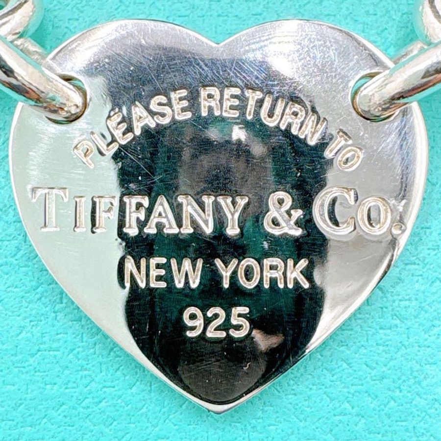 🎀永不退流行🎀 Tiffany & Co 純銀愛心手鏈|經典款式✦fufu style 精品✦ |蒂芬妮手鏈.蒂芬妮愛心手環.Tiffany手鏈.Tiffany愛心手鏈-7
