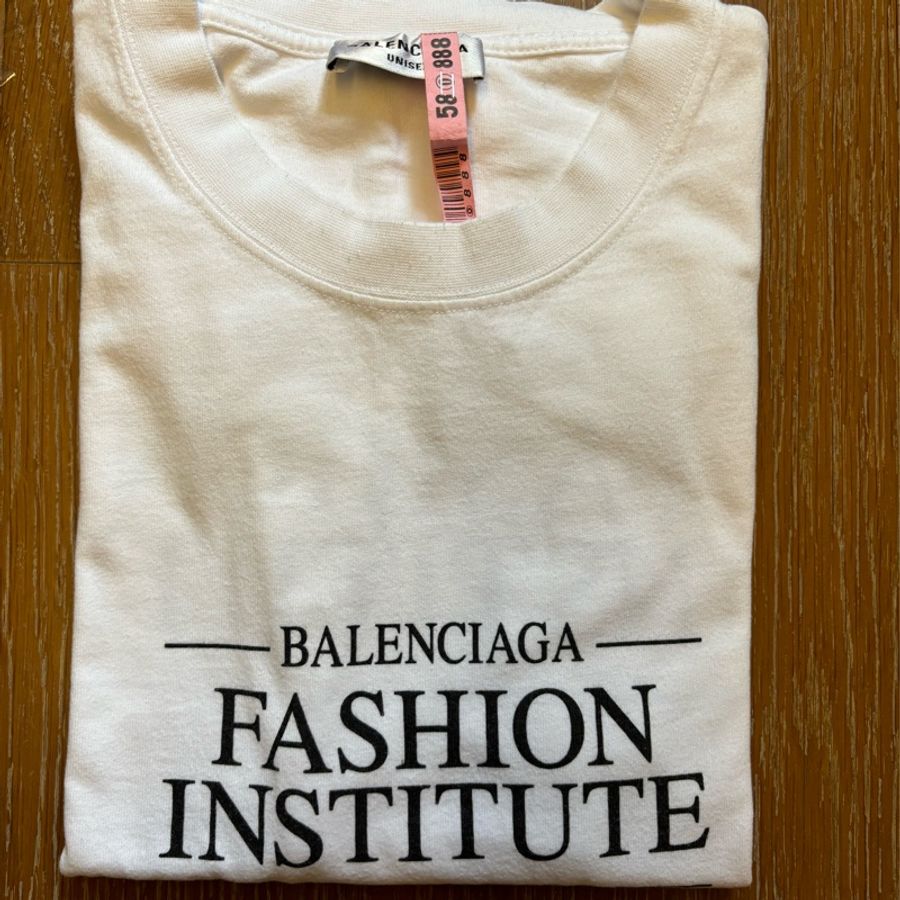 Balenciaga 巴黎世家 白色上衣 白T-5