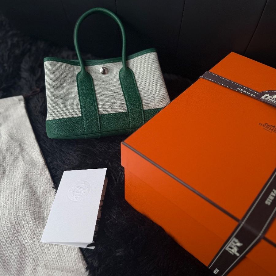 Hermes 愛馬仕 Mini Garden Party Neo GP 23 寶石綠Vert Moyen-1