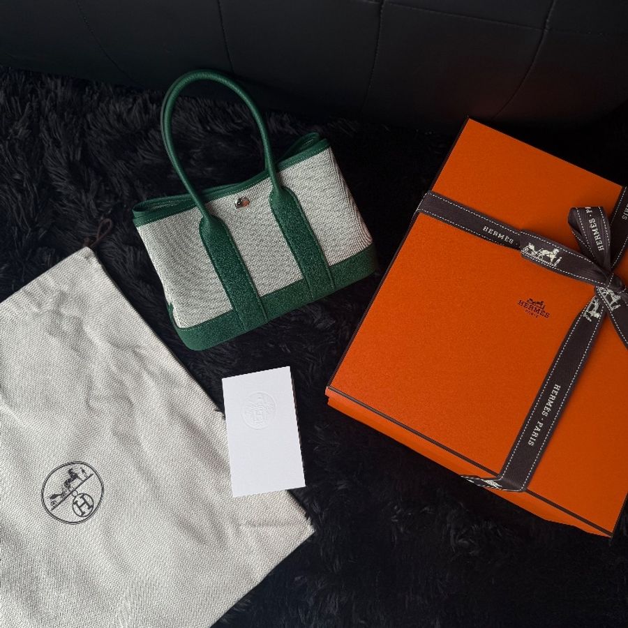 Hermes 愛馬仕 Mini Garden Party Neo GP 23 寶石綠Vert Moyen-7
