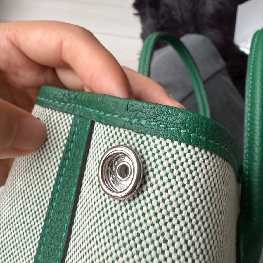 Hermes 愛馬仕 Mini Garden Party Neo GP 23 寶石綠Vert Moyen-13