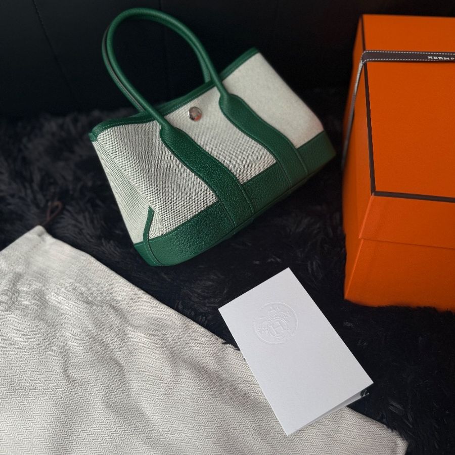Hermes 愛馬仕 Mini Garden Party Neo GP 23 寶石綠Vert Moyen-16
