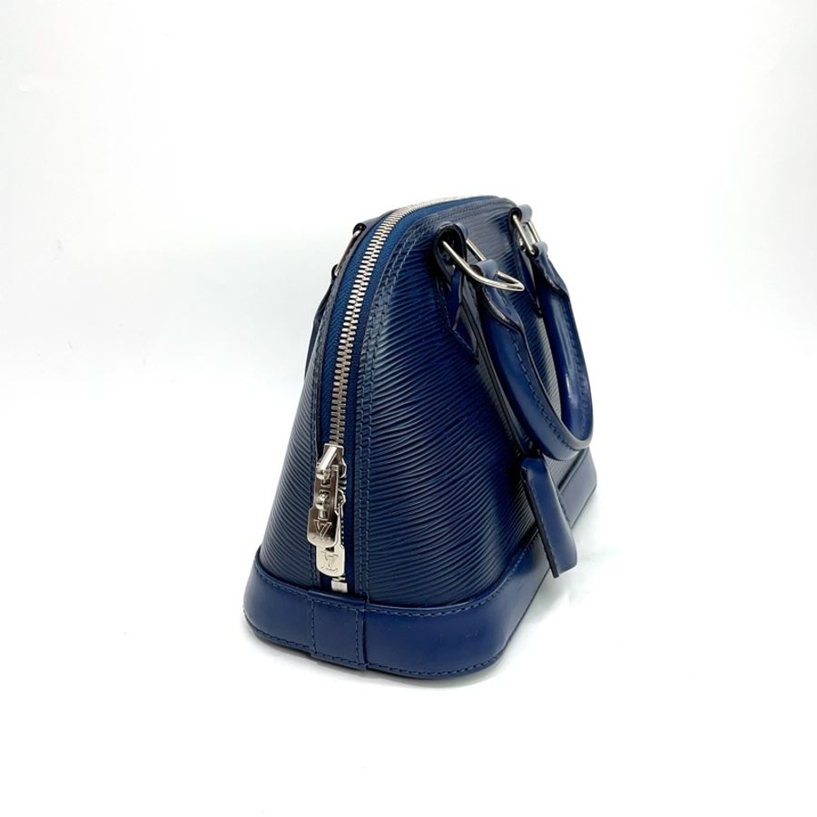 LV 深藍EPI銀釦手提斜背Alma BB M40862-2