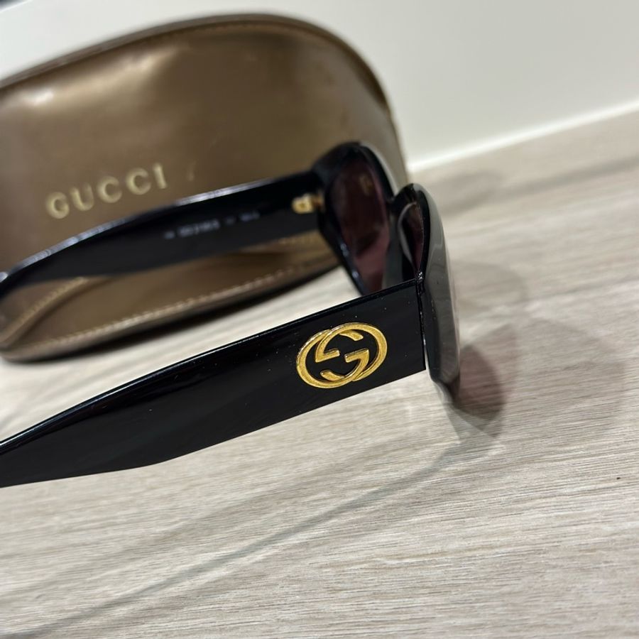 (已售完)Gucci古馳(正品)復古眼鏡-義大利購入(有盒)盒子有使用痕跡-11