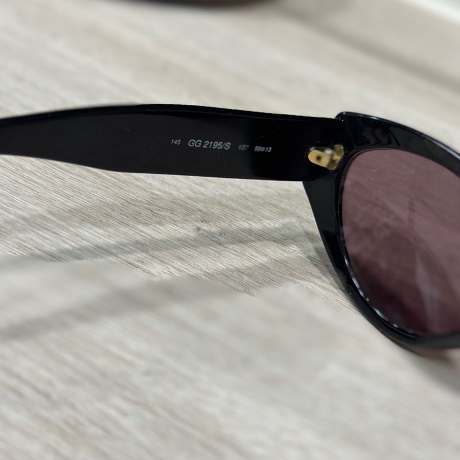(已售完)Gucci古馳(正品)復古眼鏡-義大利購入(有盒)盒子有使用痕跡-16