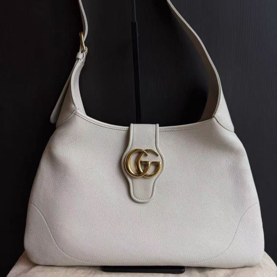 GUCCI Aphrodite 腋下包 HOBO包中號 39*2*38cm  99新 配件塵袋-6