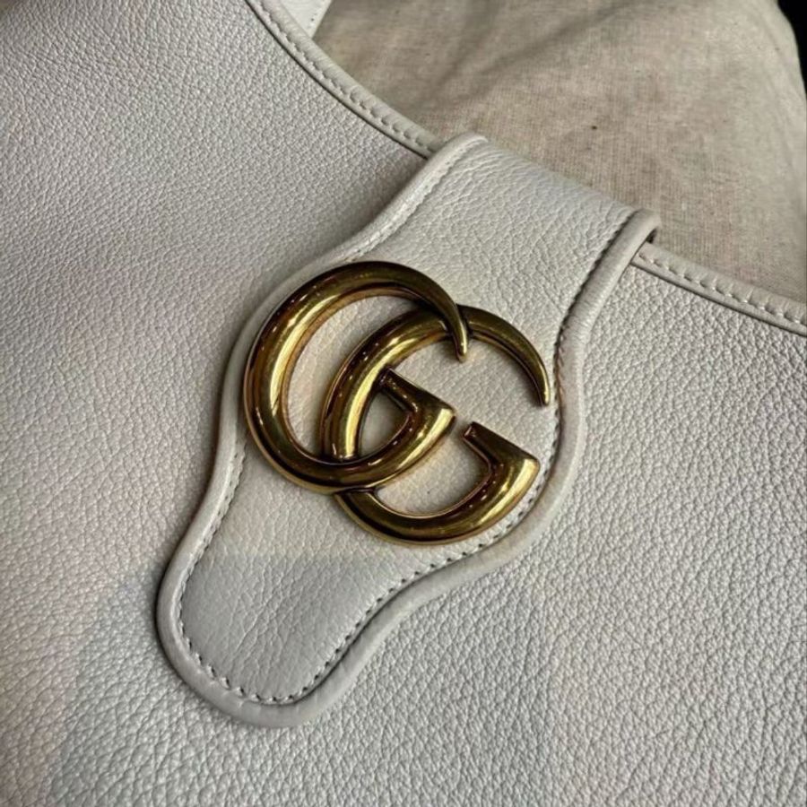 GUCCI Aphrodite 腋下包 HOBO包中號 39*2*38cm  99新 配件塵袋-7