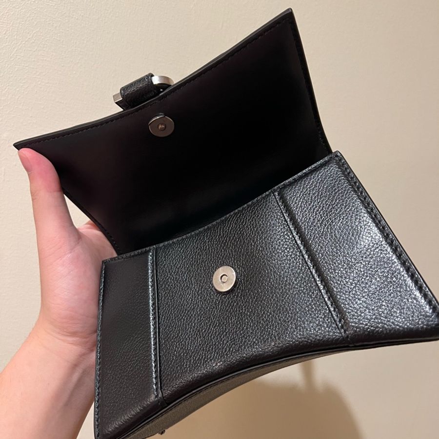 巴黎世家 Balenciaga 沙漏包 Hourglass bag 荔枝皮 XS號-8