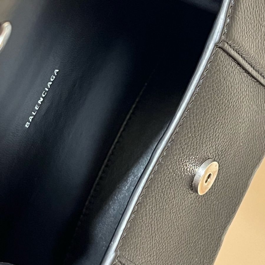 巴黎世家 Balenciaga 沙漏包 Hourglass bag 荔枝皮 XS號-13