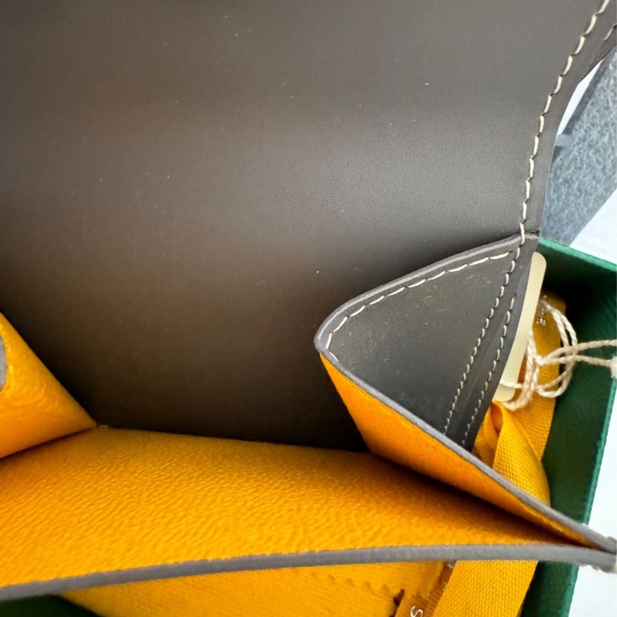 GOYARD Marigny 灰色零錢包卡夾卡包-3