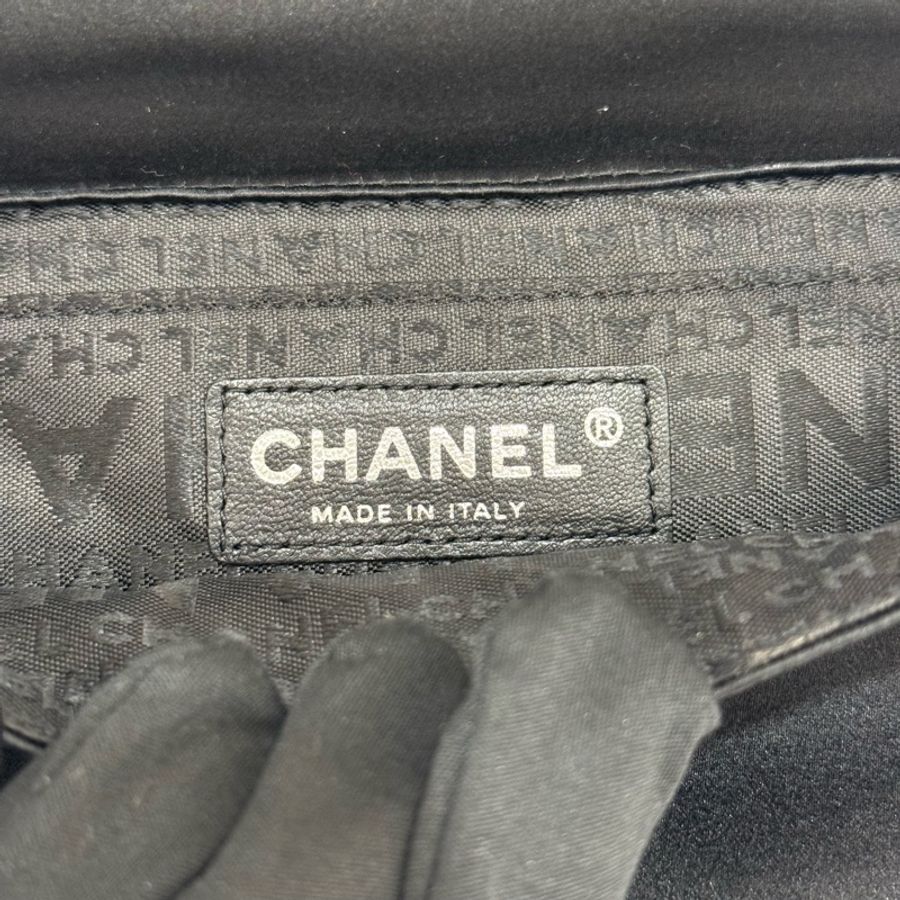 Chanel 限量款絲綢網布鏡子包-15