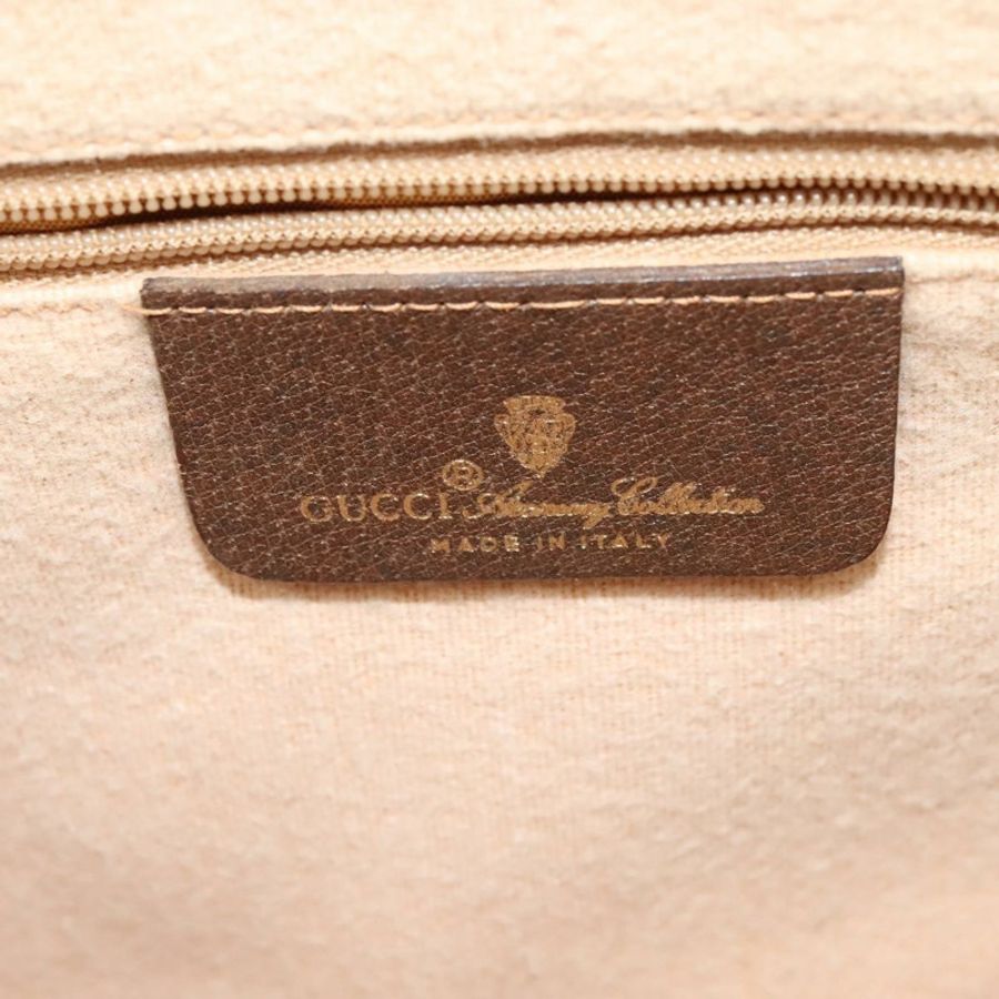 【日本直送】GUCCI GG Supreme Web Sherry Line 單肩包 PVC 米色 904 02 084 正品 BA1301-17