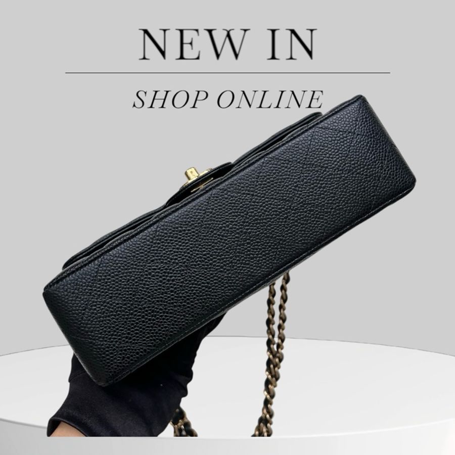 Chanel Caviar CF23 金扣荔枝皮-2
