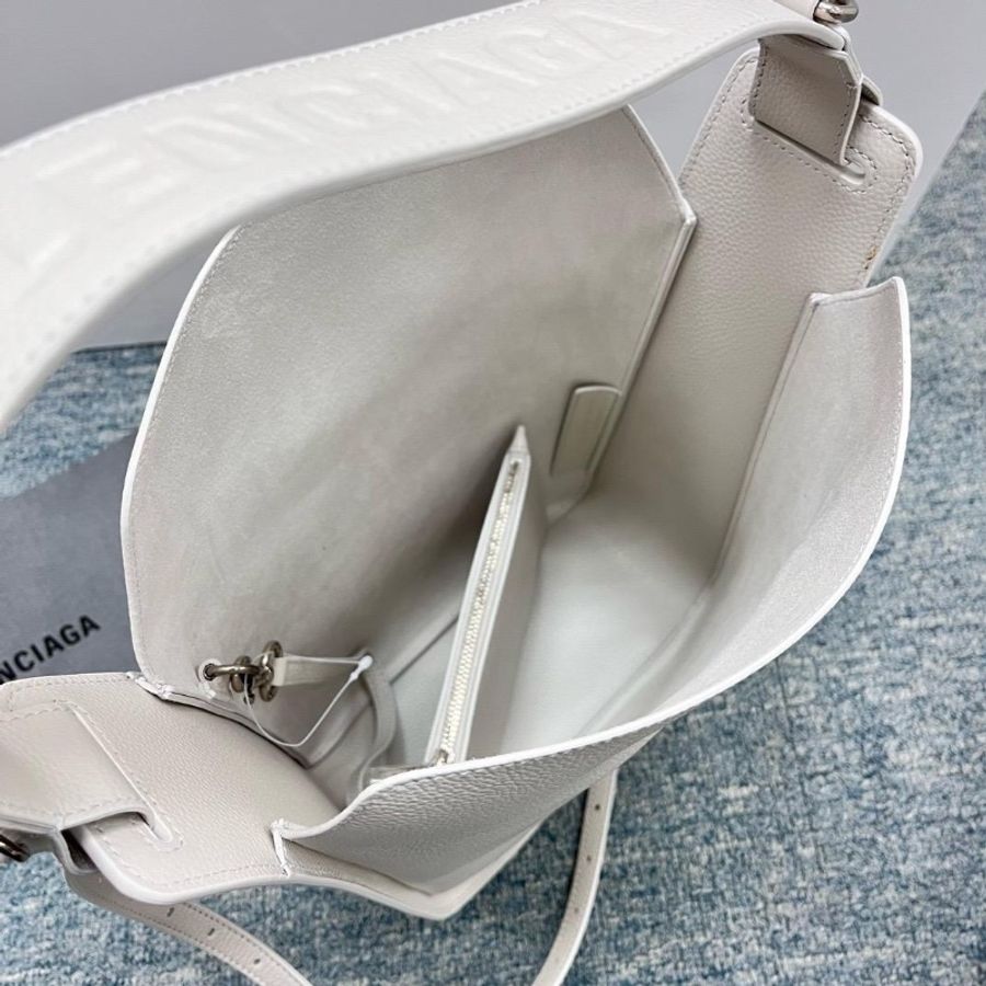 Balenciaga NS white bag-3