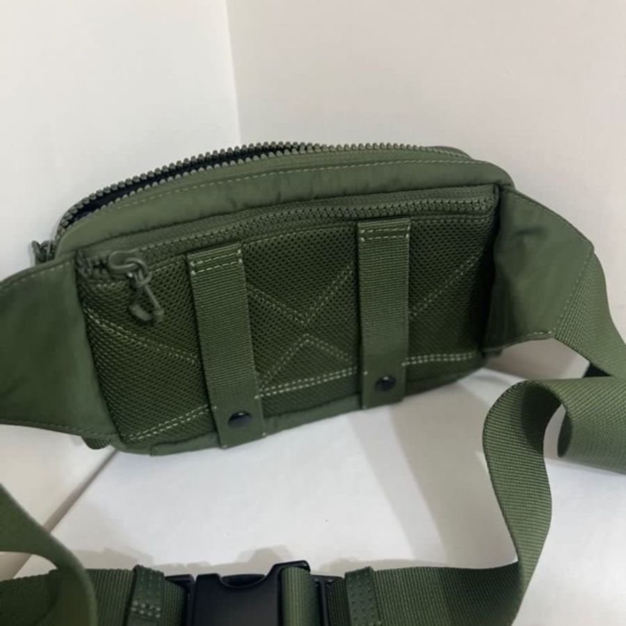 專櫃正貨-Kenzo軍綠側背包-6