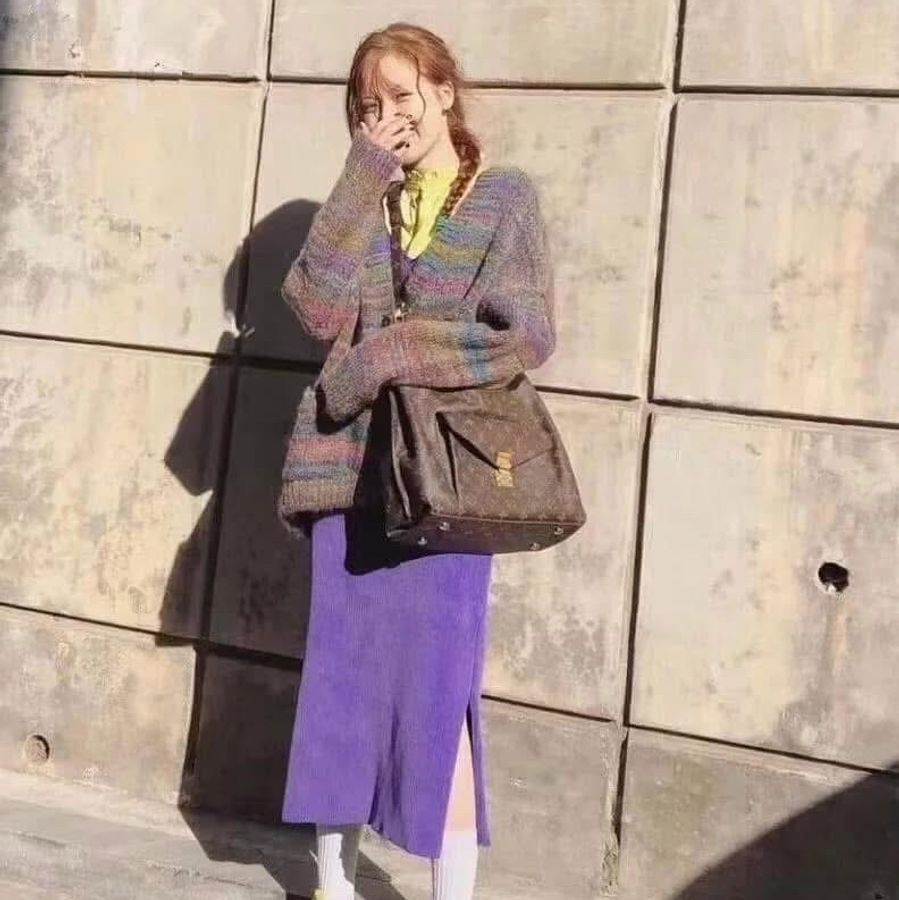 ✨售 二手真品 Louis Vuitton LV M40781 Metis hobo 經典花紋時尚兩用購物包(附背帶)-12