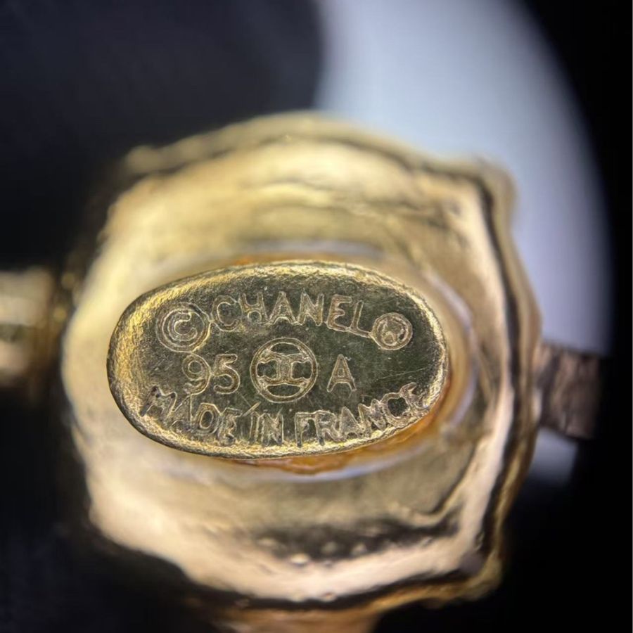 Chanel Vintage 95A 萊茵石彩鑽芭比系列腰鏈-11