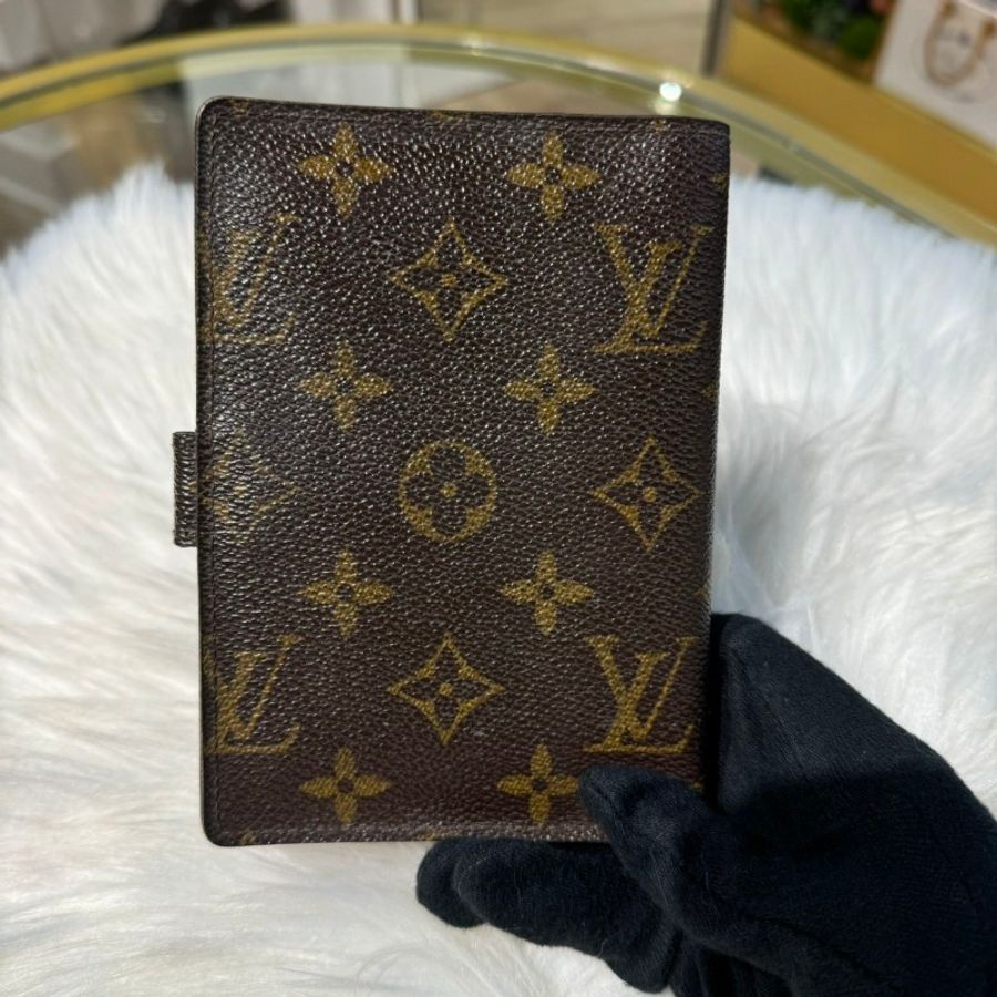 Louis Vuitton Monogram 老花 Agenda PM 小號活頁手帳本封套-1