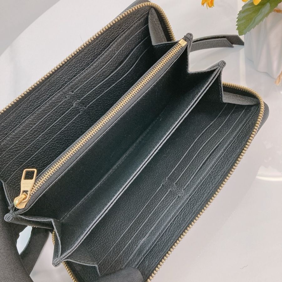 MS0244 LOUIS VUITTON 路易威登經典大花紋拉鍊長銀包ZIPPY LONG WALLET MONOGRAM EMPREINTE-13