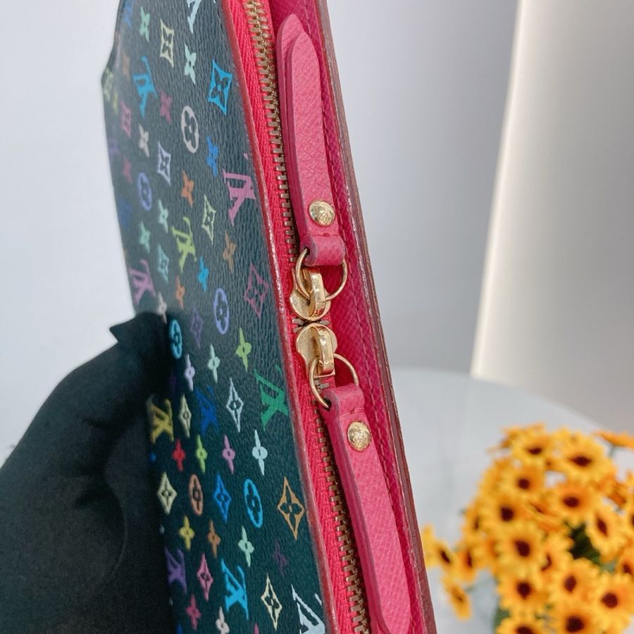 MS0246 LOUIS VUITTON 路易威登彩色迷你花紋可接拉鍊長銀包PORTEFEUILLE INSOLITE WALLET MONOGRAM CANVAS-15