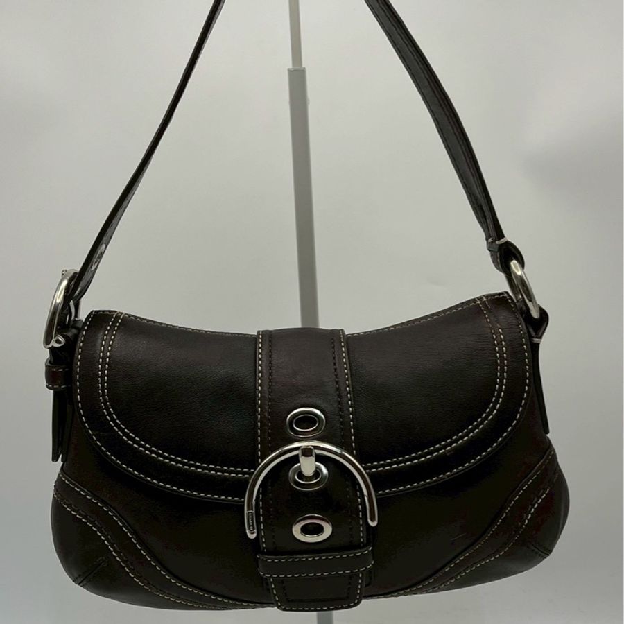 🏷️ Coach hobo 牛皮-2