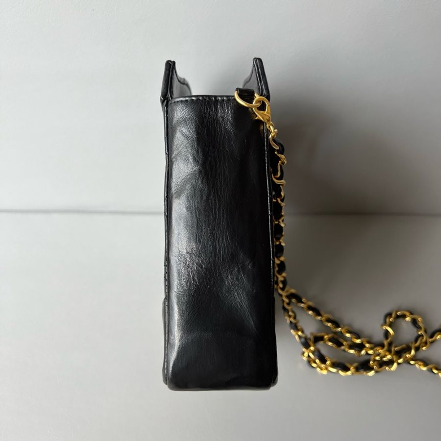 Vintage Chanel 31 mini bag 中古香奈兒米白色手提肩背包-14