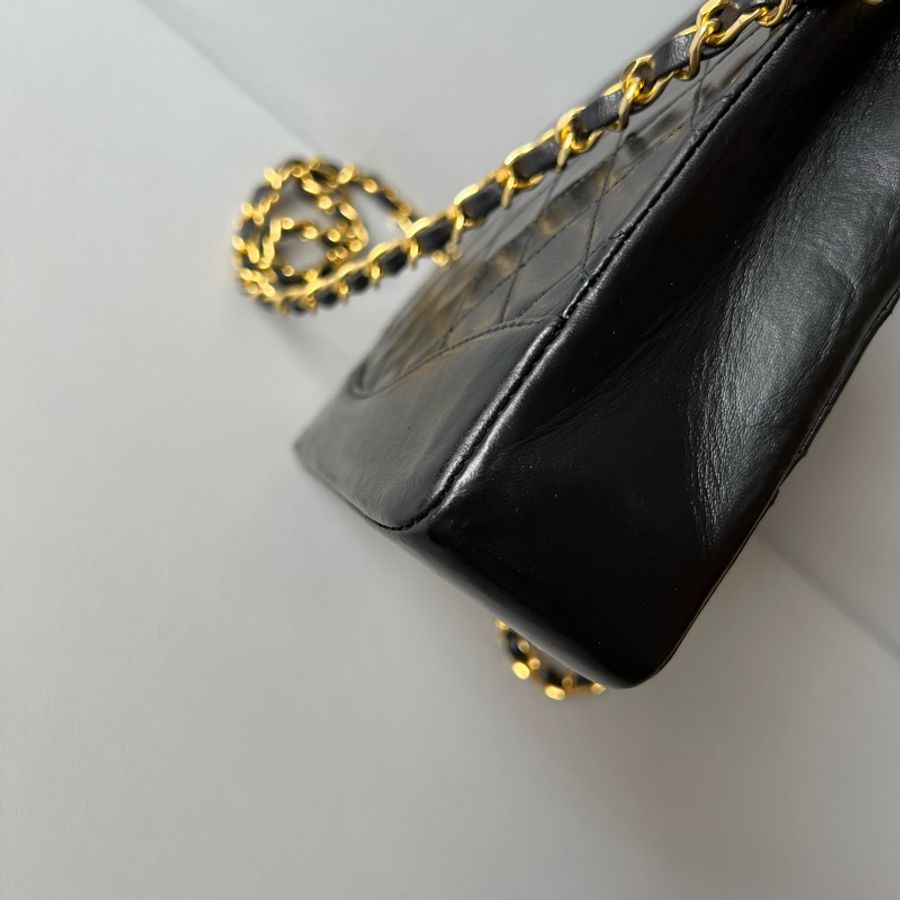 Vintage Chanel 31 mini bag 中古香奈兒米白色手提肩背包-15