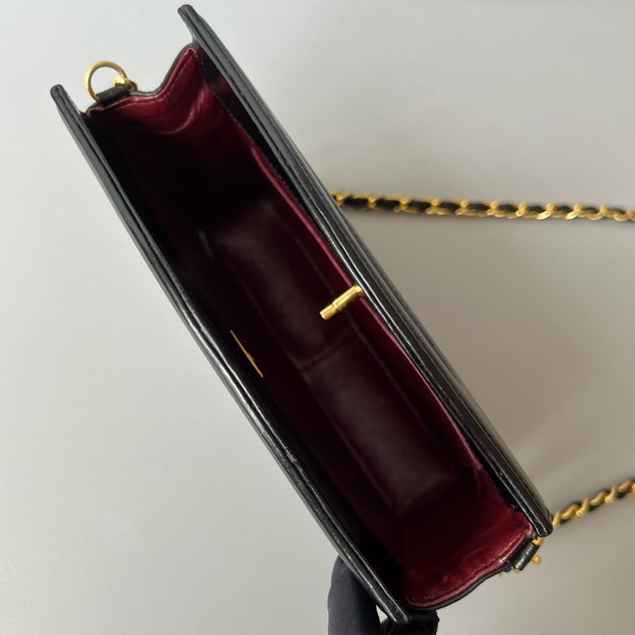 Vintage Chanel 31 mini bag 中古香奈兒米白色手提肩背包-17