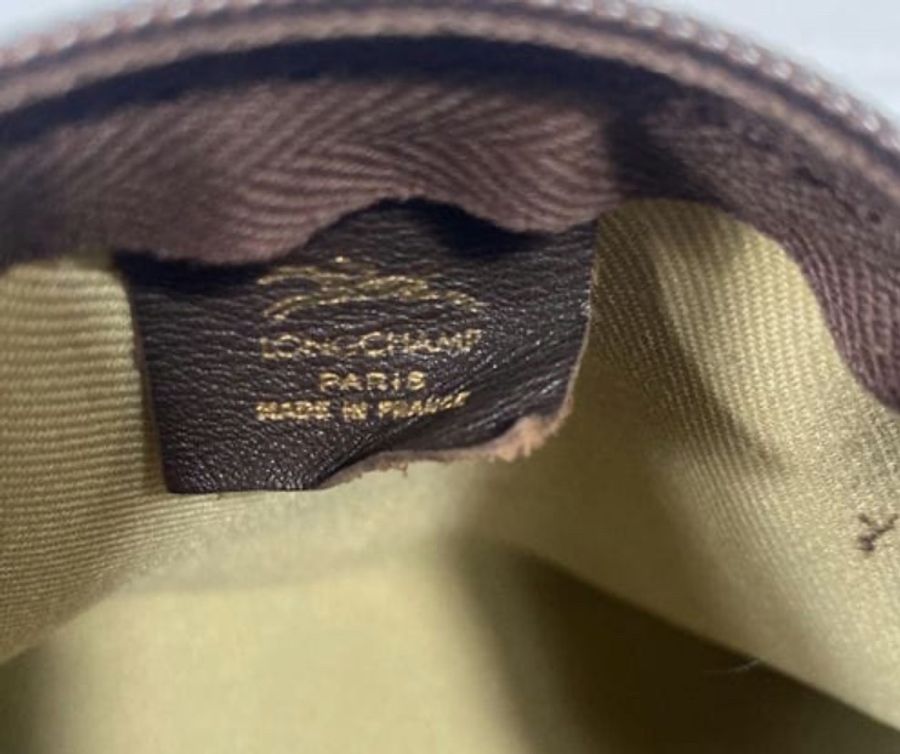Longchamp 經典logo圖騰真皮圓筒包-19